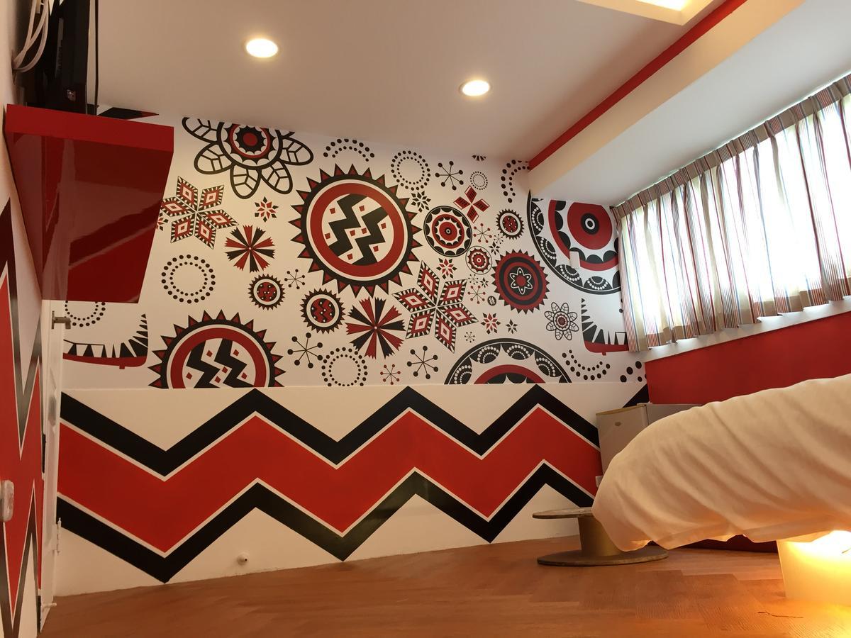 Color House Hostel ไถจง ห้อง รูปภาพ